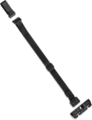 TGBelt7 Backpack Chest Strap, Nylon Sternum Strap with Quick-Release Buckle, Adjustable Backpack Stabilization Webbing, Compatible with MOLLE System (Black)