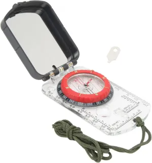 Topyond Multi-Functional Folding Compass, Plastic Flip Compass, with Lanyard, Can be Used for Travelling, Exploring, Mountaineering, Hiking