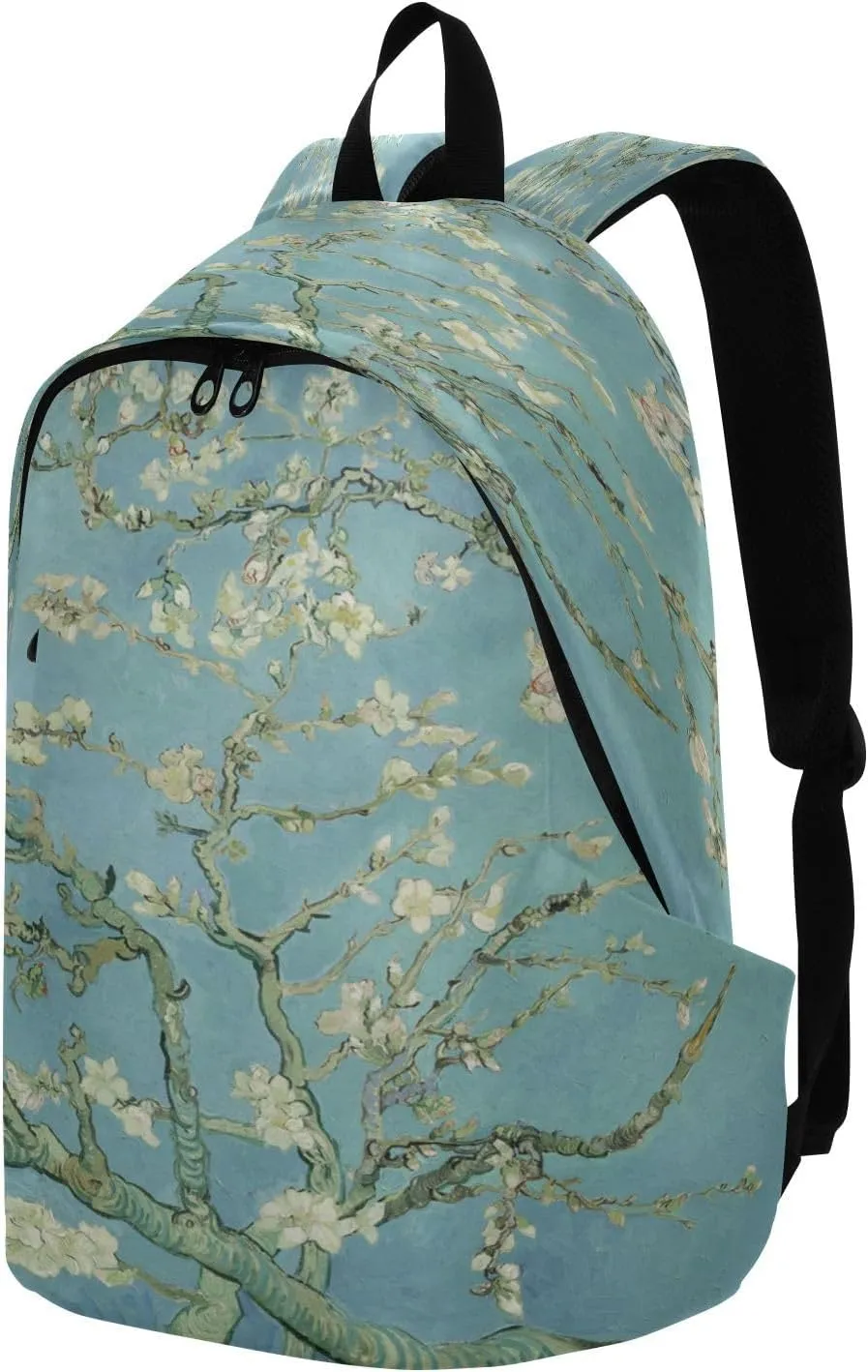 Travel Backpack Laptop Backpack College Computer Bag Gift Van Gogh Almond Blossom for Men & Women
