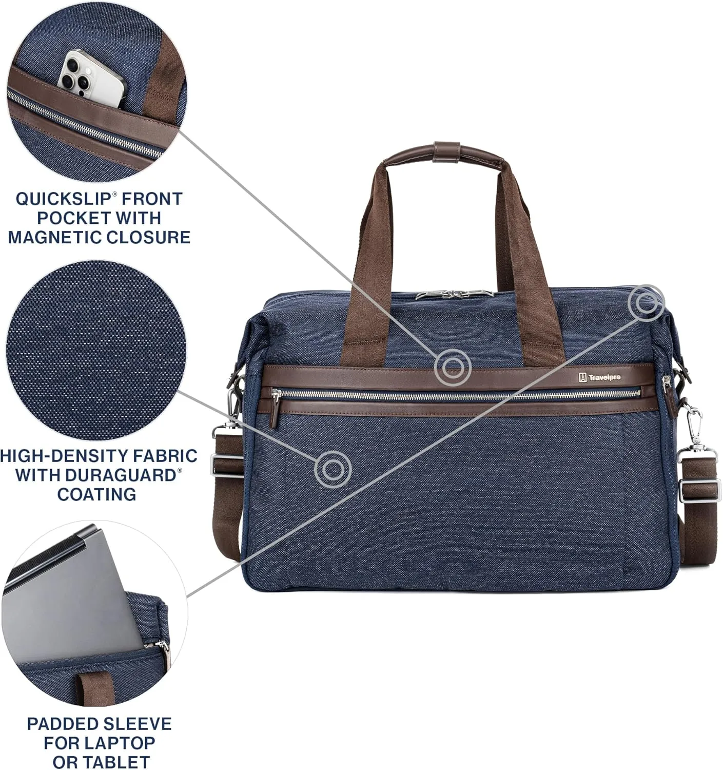Travelpro Platinum Elite Carry on Soft Travel Duffel Bag