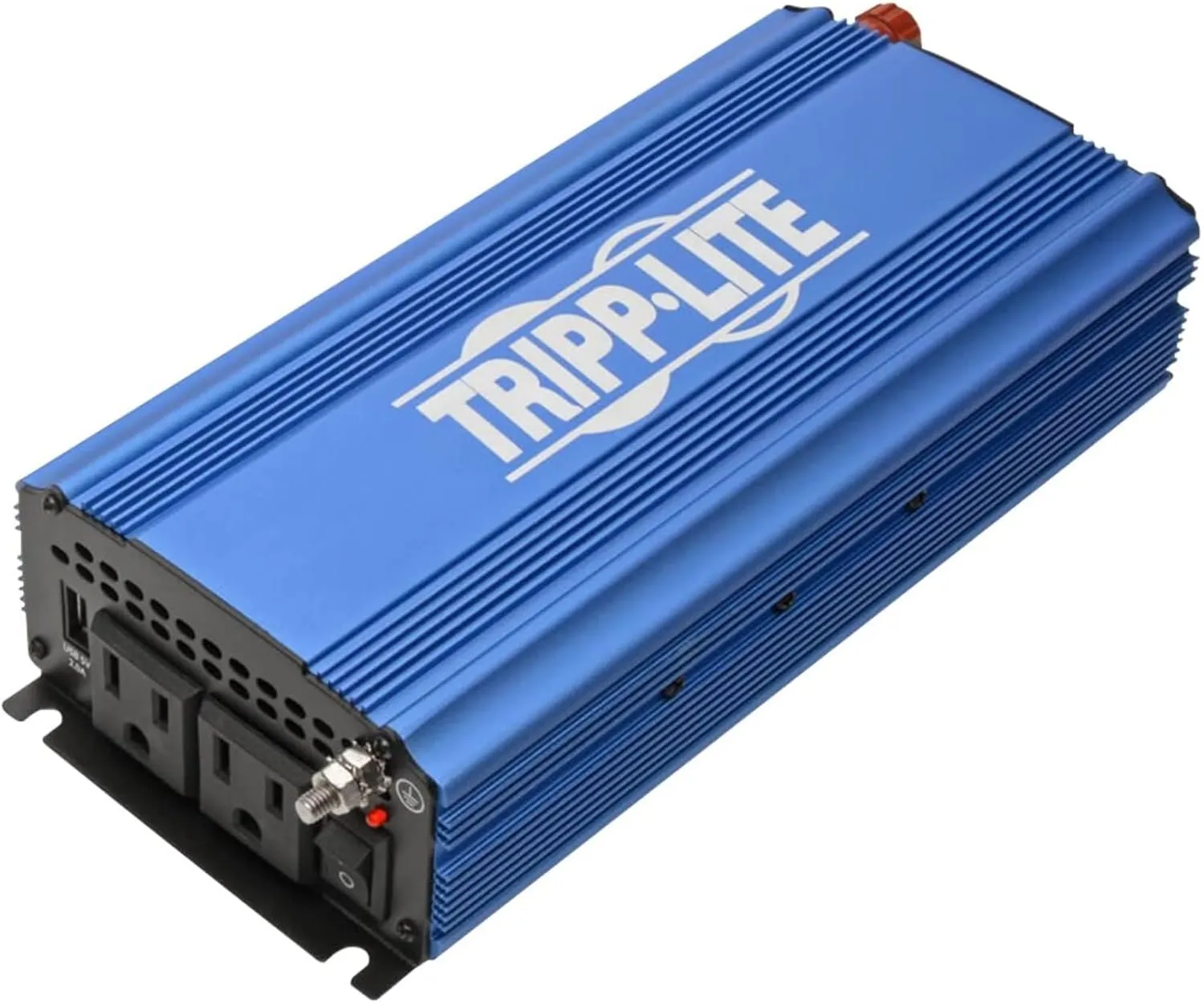 Tripp Lite 750W Compact Portable Power Inverter for Cars, Car Outlet Adapter with 2 AC 1 USB Outlets (PINV750)