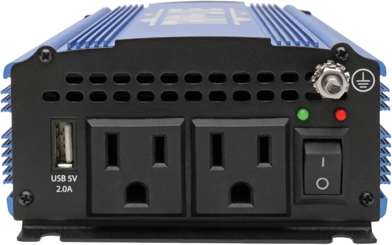 Tripp Lite 750W Compact Portable Power Inverter for Cars, Car Outlet Adapter with 2 AC 1 USB Outlets (PINV750)