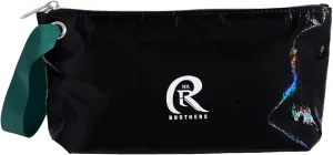 Tyvek Makeup Bag-Water Resistant Travel Pouch with Wrist Strap-Lightweight& Eco-Friendly Cosmetic Organizer for Women