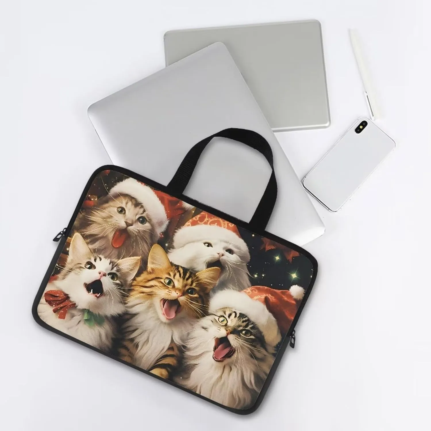 Uasibuni Laptop Sleeve Bag 17 inch Laptop Shoulder Bag Laptop Carrying Case Computer Cover Laptop Bag for Women Men