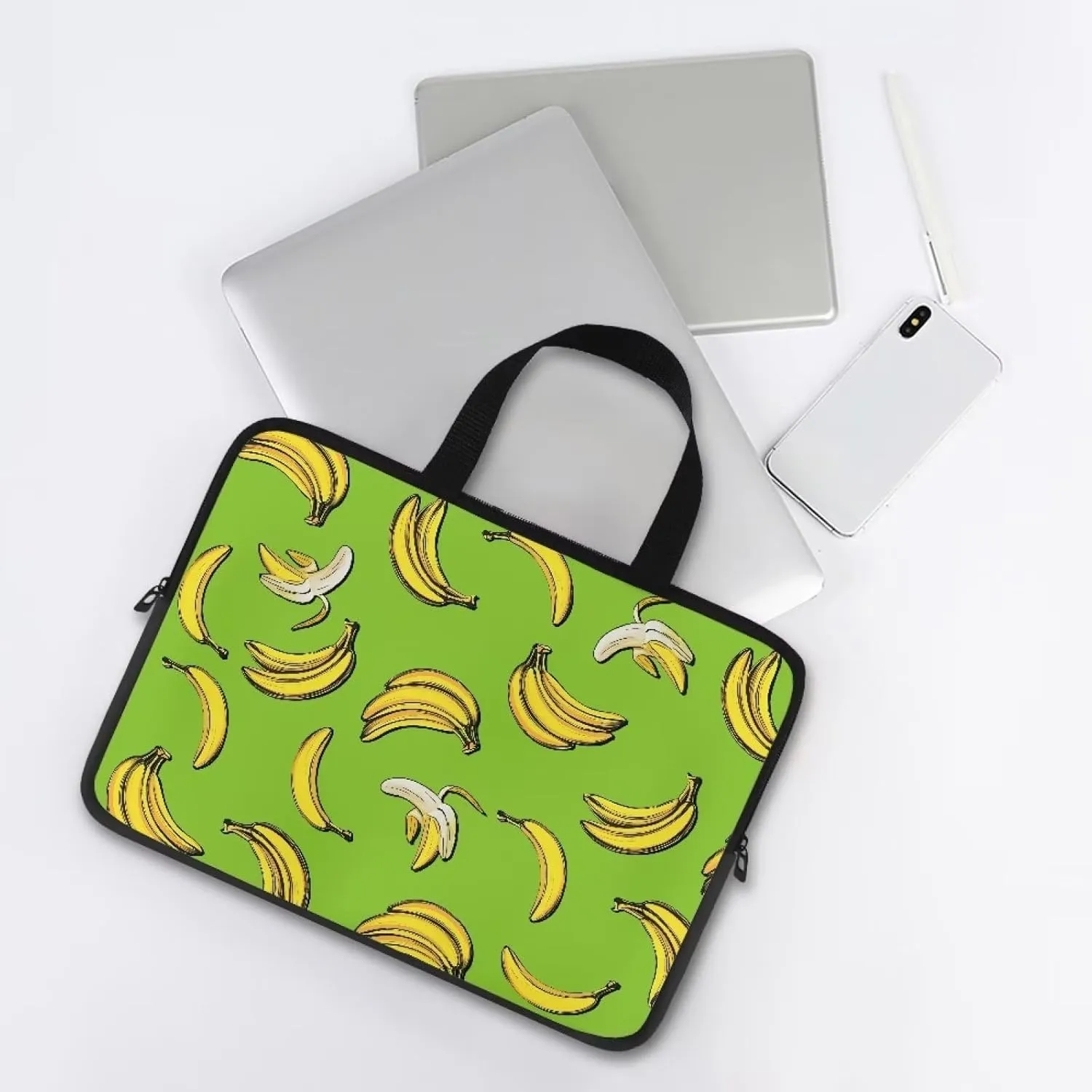 Uasibuni Laptop Sleeve Case with Handle for 14/15.6/ 17In Laptop,Laptop Case Cover Cute Laptop Bag for Women Men