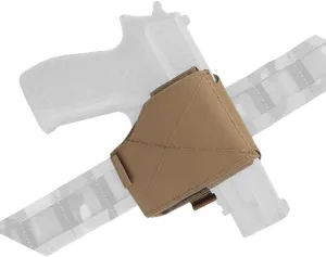 Universal Tactical Pistol Holster – Right-Handed Adjustable MOLLE Nylon Handgun Holster with Quick-Release, Fits Belt, Vest, or Backpack for Airsoft, Hunting & Shooting