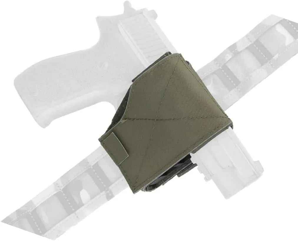 Universal Tactical Pistol Holster – Right-Handed Adjustable MOLLE Nylon Handgun Holster with Quick-Release, Fits Belt, Vest, or Backpack for Airsoft, Hunting & Shooting
