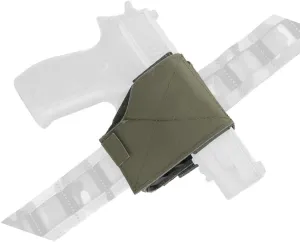 Universal Tactical Pistol Holster – Right-Handed Adjustable MOLLE Nylon Handgun Holster with Quick-Release, Fits Belt, Vest, or Backpack for Airsoft, Hunting & Shooting