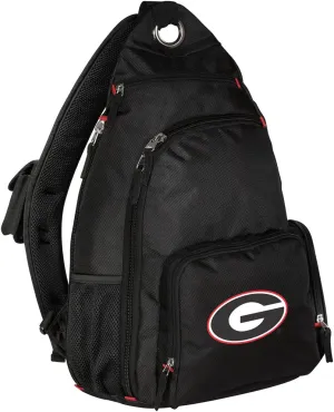 University of Georgia Backpack Single Strap Georgia Bulldogs Sling Backpack