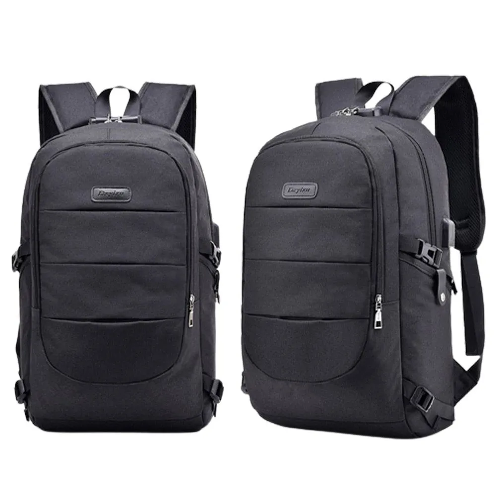 Usb Charging Large Capacity Men Women Backpack Laptop Waterproof Multifunctional Computer Bag Students Teen Schoolbag