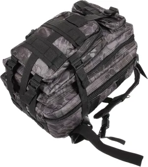 VICASKY Capacity Outdoor Backpack Multi Functional Storage Bag for Camping Hiking and Survival and Organized Design Python Pattern