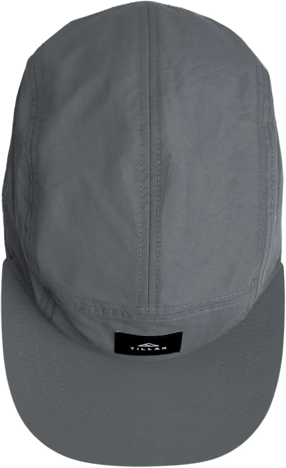 Wallowa Camp Hat, Lightweight Nylon 5 Panel Cap with Snap Closure