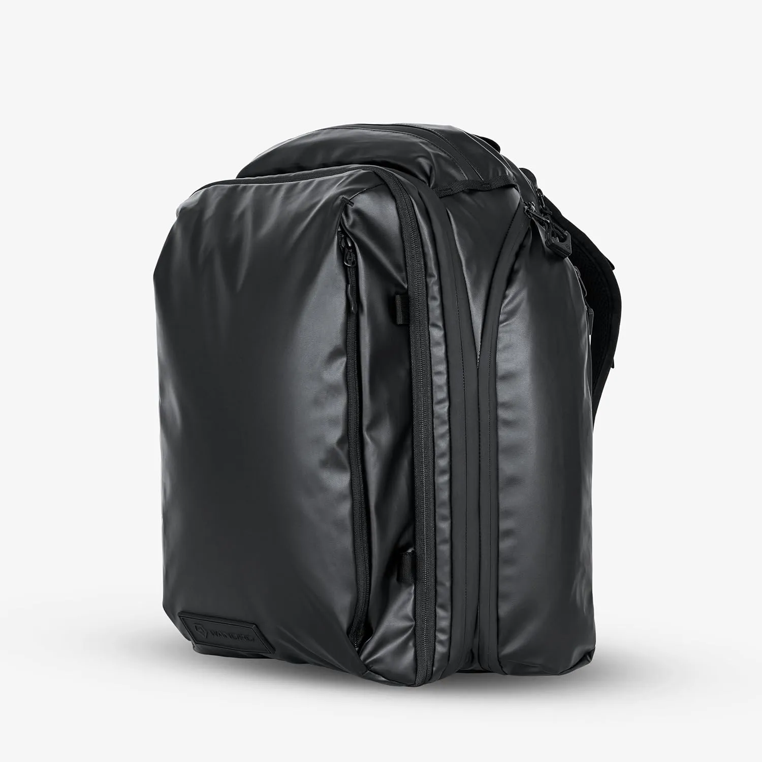 WANDRD TRANSIT Travel Backpack 35L - Photography Backpack with Laptop Compartment - Personal Item Travel Bag - Large Backpack for Women and Men (Black)