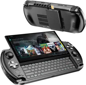 WEELIAO GPD Win 4 2025 Handheld Gaming PC with AMD Ryzen 7 8840U CPU | AMD Radeon 780M GPU,6"1920 × 1080 Touchscreen OcuLink eGPU Support, Win11 Pro, Portable Gaming Laptop (32GB LPDDR5XRAM   1TB SSD)