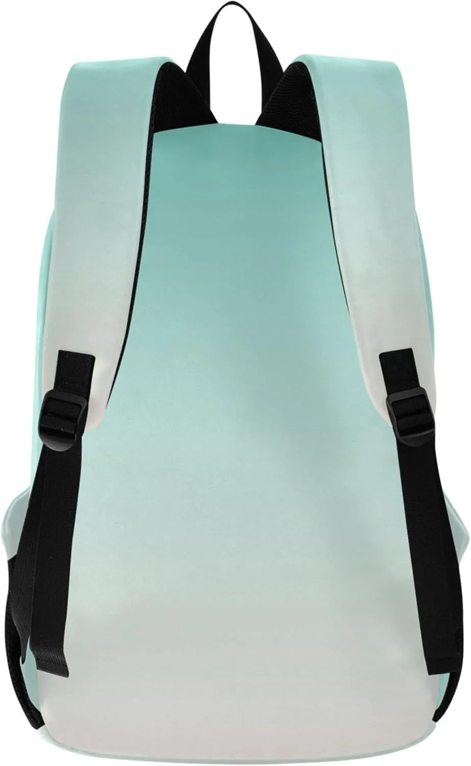 Womens Daypack Cute Backpacks Green Blue Seashell Gradient Personalized Cool Backpacks for Teen Girls