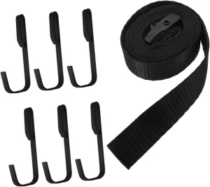 Yardwe Tree Stand Hooks Versatile Tree Stand Straps for Hunting Climbing Harness