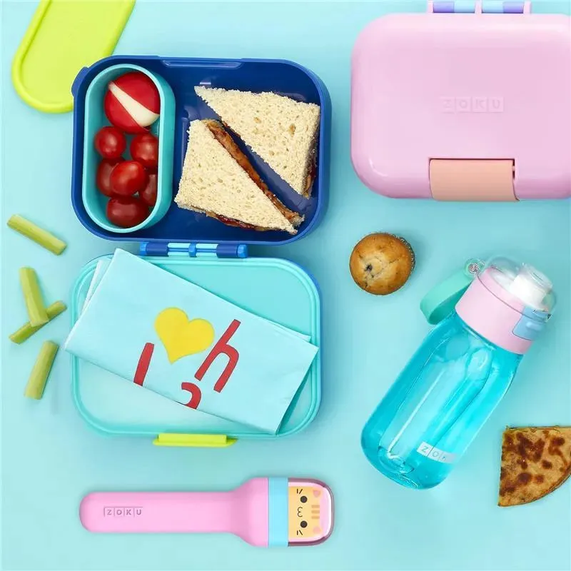 ZOKU - Kids Pocket Utensil Set, Kitty