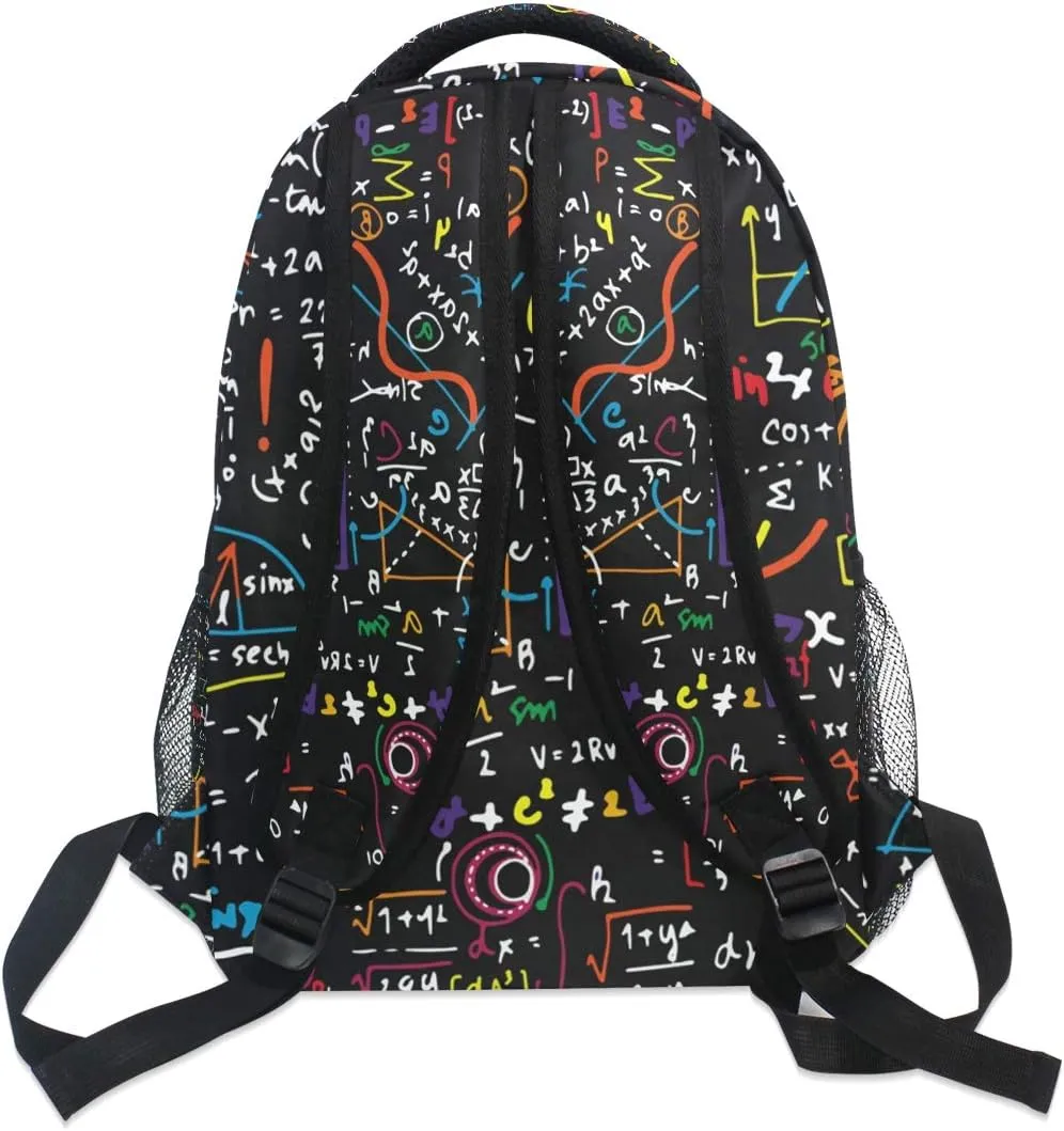 ZZKKO Science Chemistry Computer Backpacks Book Bag Travel Hiking Camping Daypack